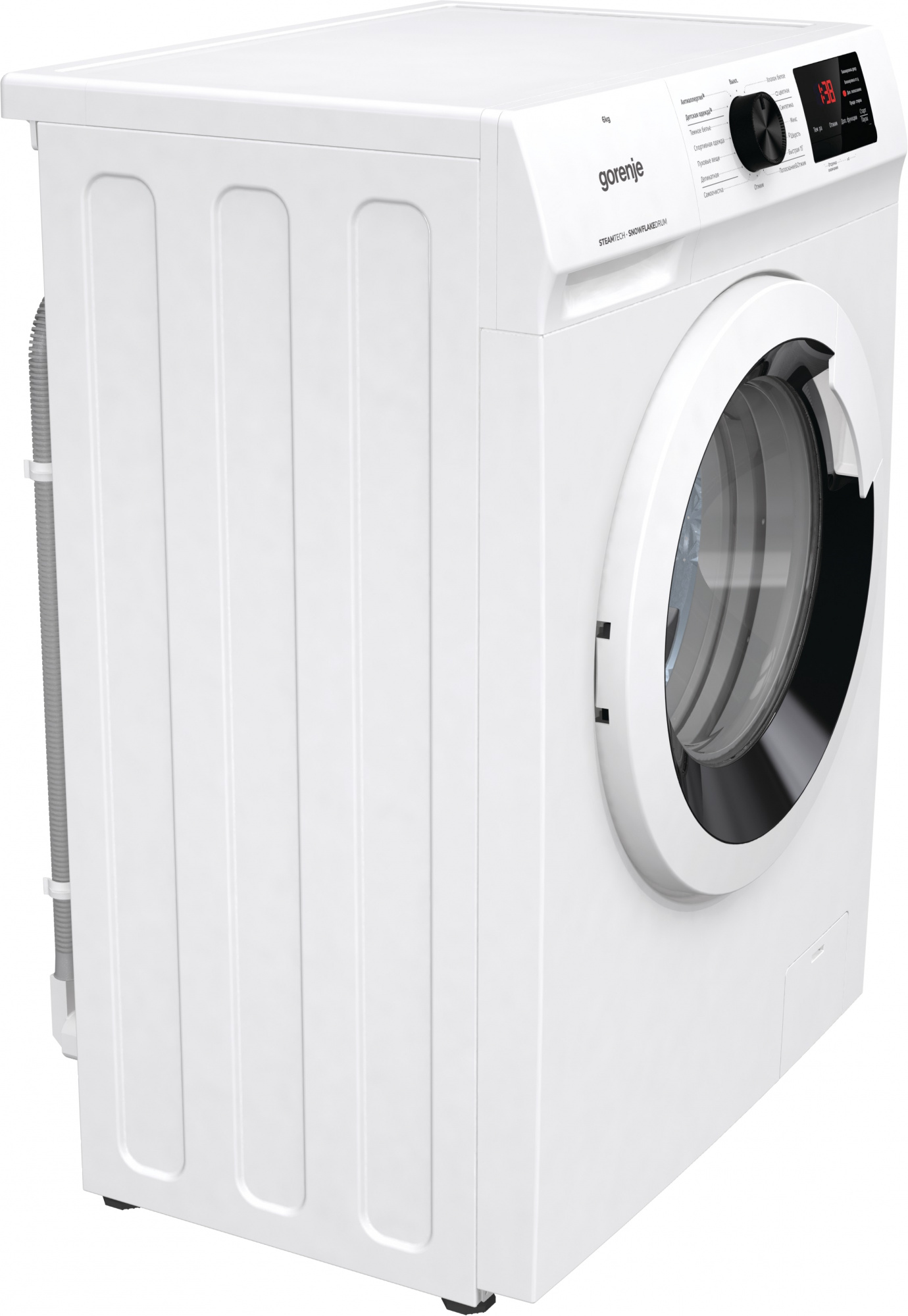 Стиральная машина Gorenje WHE60SFS класс: A+++ загр.фронтальная макс.:6кг белый
