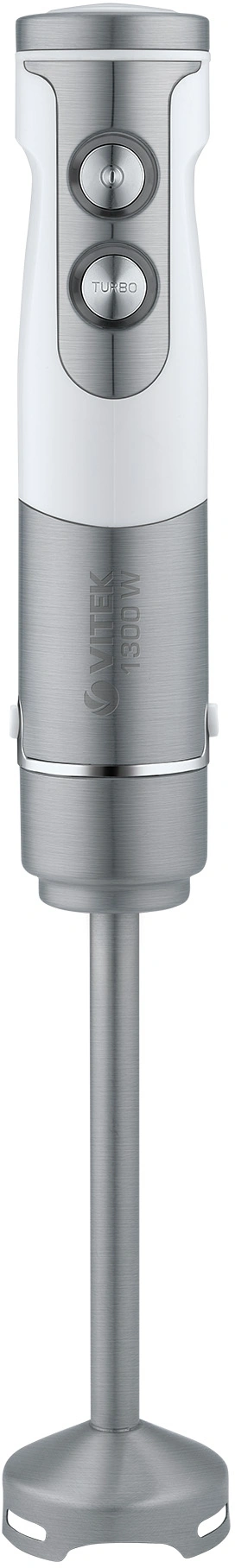 Блендер погружной Vitek VT-8543 1300Вт белый/серебристый