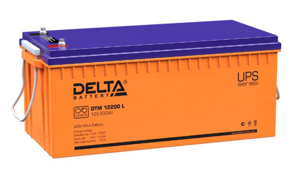 Аккумуляторная батарея Delta DTM 12200 L (12V / 200Ah)