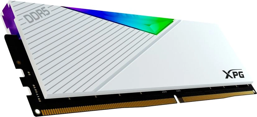 Память DDR5 2x16GB 7200MHz A-Data AX5U7200C3416G-DCLARWH XPG Lancer RGB RTL Gaming PC5-57600 CL34 DIMM 288-pin 1.4В kit dual rank с радиатором Ret