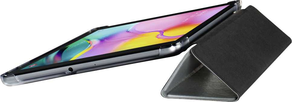 Чехол Hama для Samsung Galaxy Tab A 10.1 (2019) Fold Clear полиуретан серый (00187509)