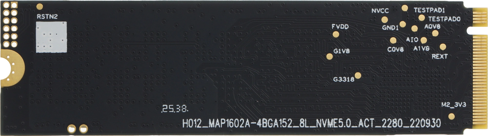 Накопитель SSD Digma PCIe 4.0 x4 512GB DGSM4512GM6ET Meta M6E M.2 2280