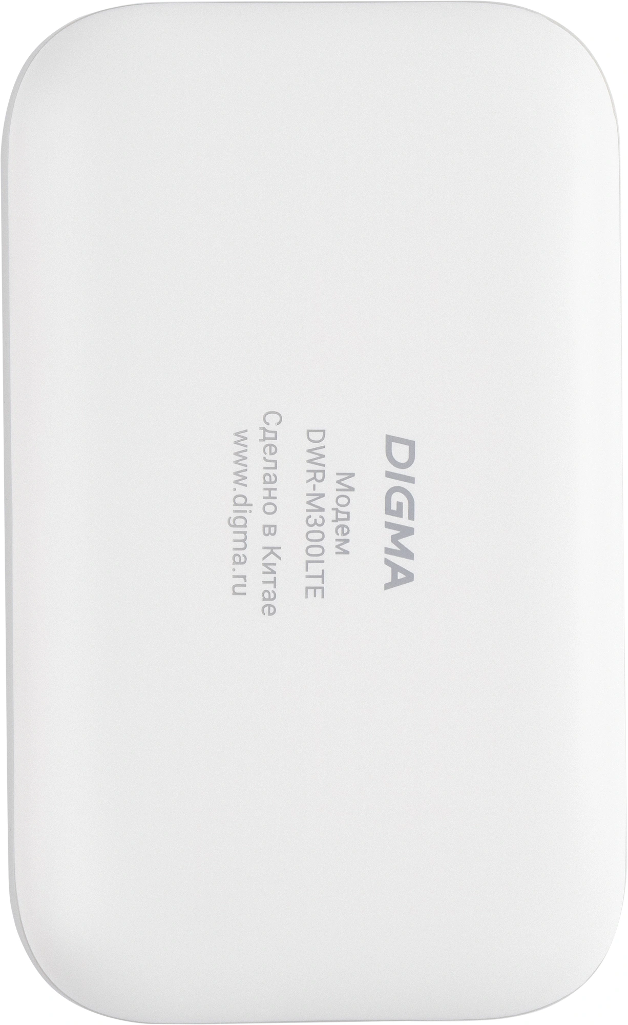 Модем 2G/3G/4G Digma DWR-M300LTE USB Wi-Fi Firewall +Router внешний белый