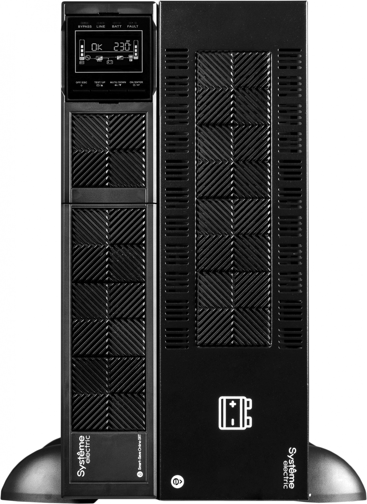 Источник бесперебойного питания Systeme Electriс SRT SRTSE8KRTXLI-NC 8000Вт 8000ВА черный