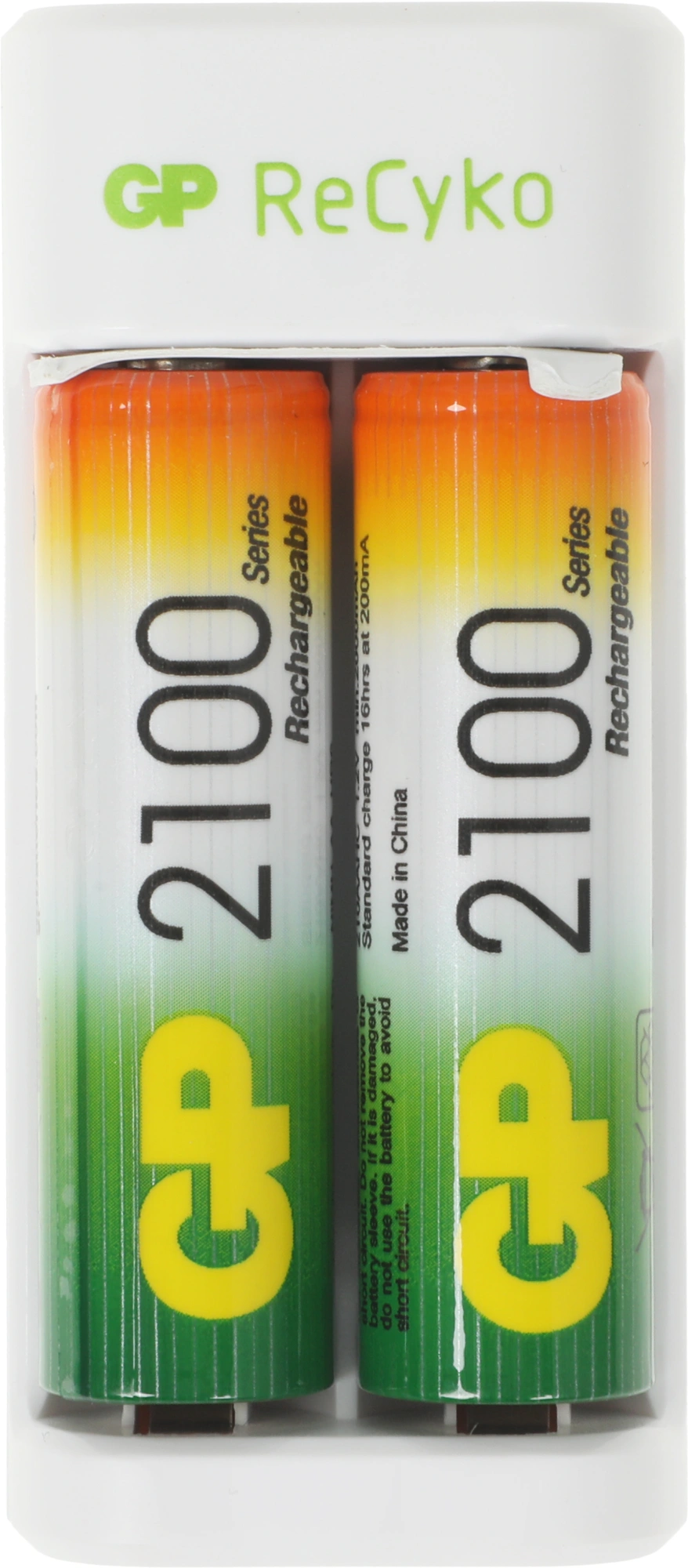 Зарядное устройство GP Rechargeable E211/210AAHCCS-2CR1 AA/AAA NiMH 2100mAh (2шт) блистер