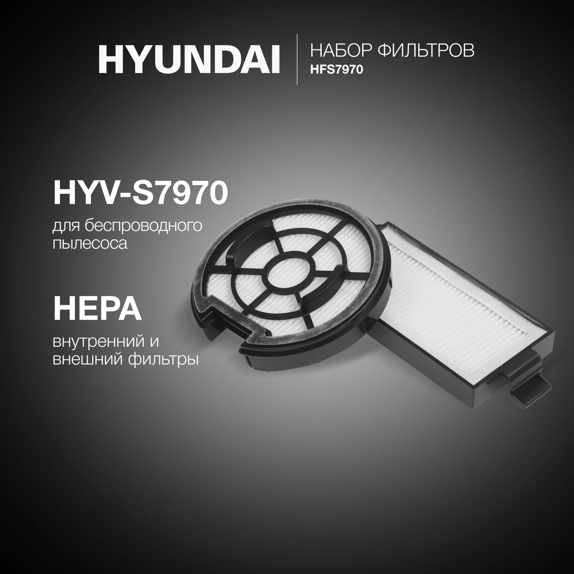 Набор фильтров Hyundai HFS7970 (2фильт.)
