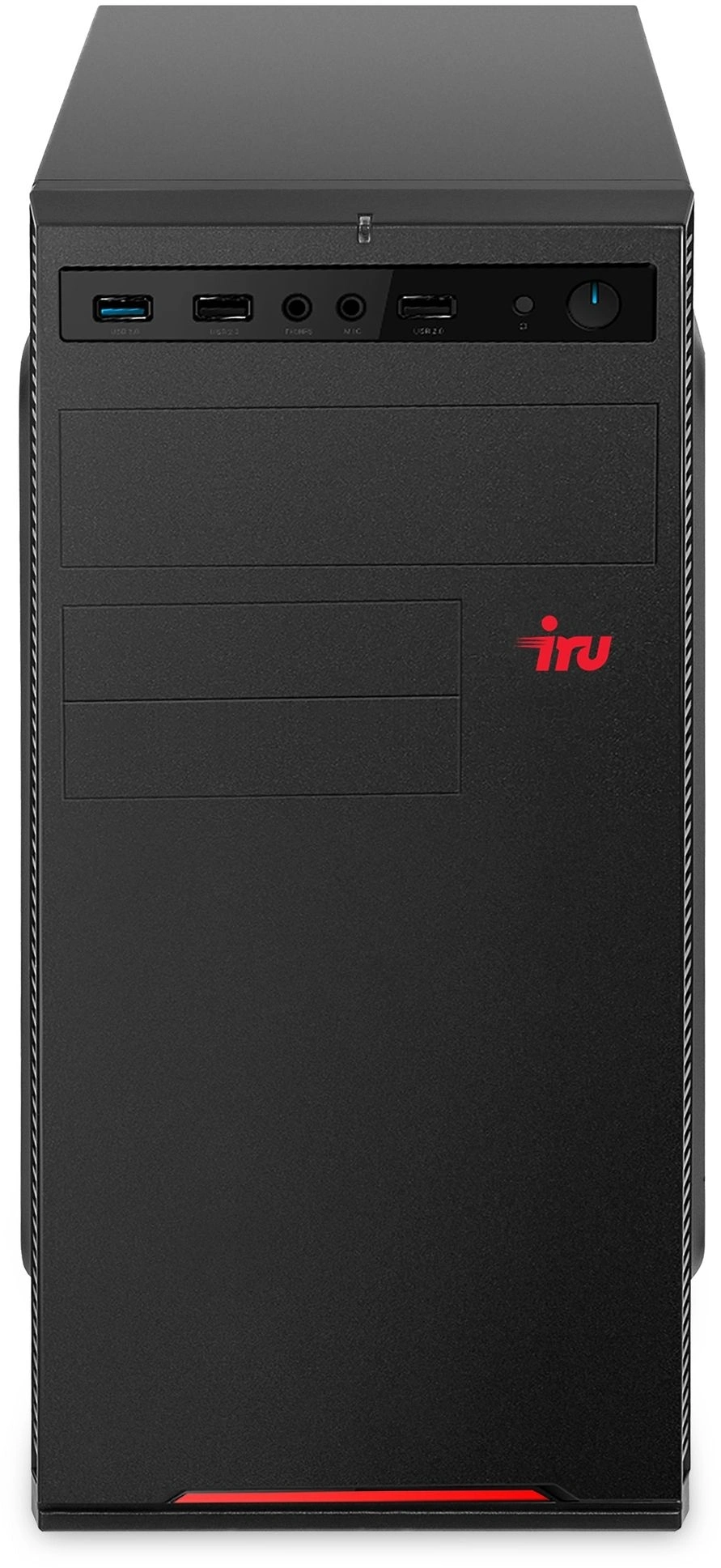 ПК IRU Planio 320A5SE MT Ath Pro 300GE (3.4) 8Gb SSD256Gb RGr FreeDOS GbitEth 400W черный (RUS) (2136604)