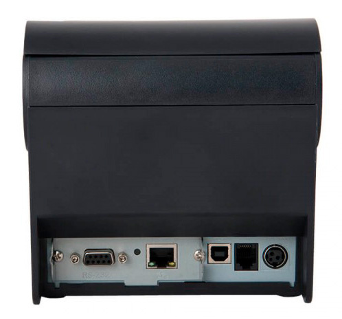 Термопринтер Mertech G80i (1016) 203dpi 250мм/с/USB/RS232/Eth для печ.чеков. черный