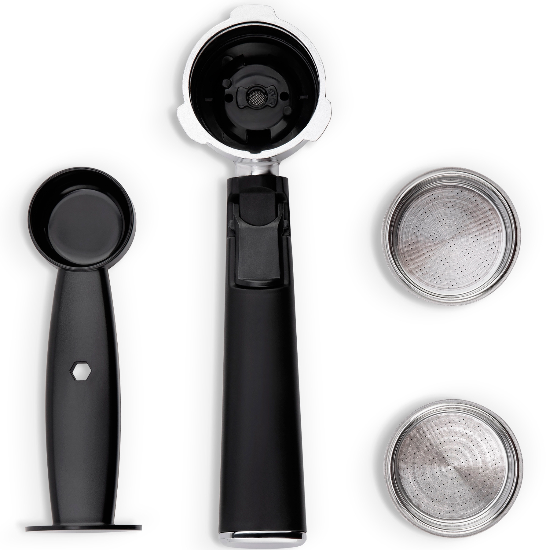 Кофеварка рожковая Vitek VT-1509 870Вт серебристый