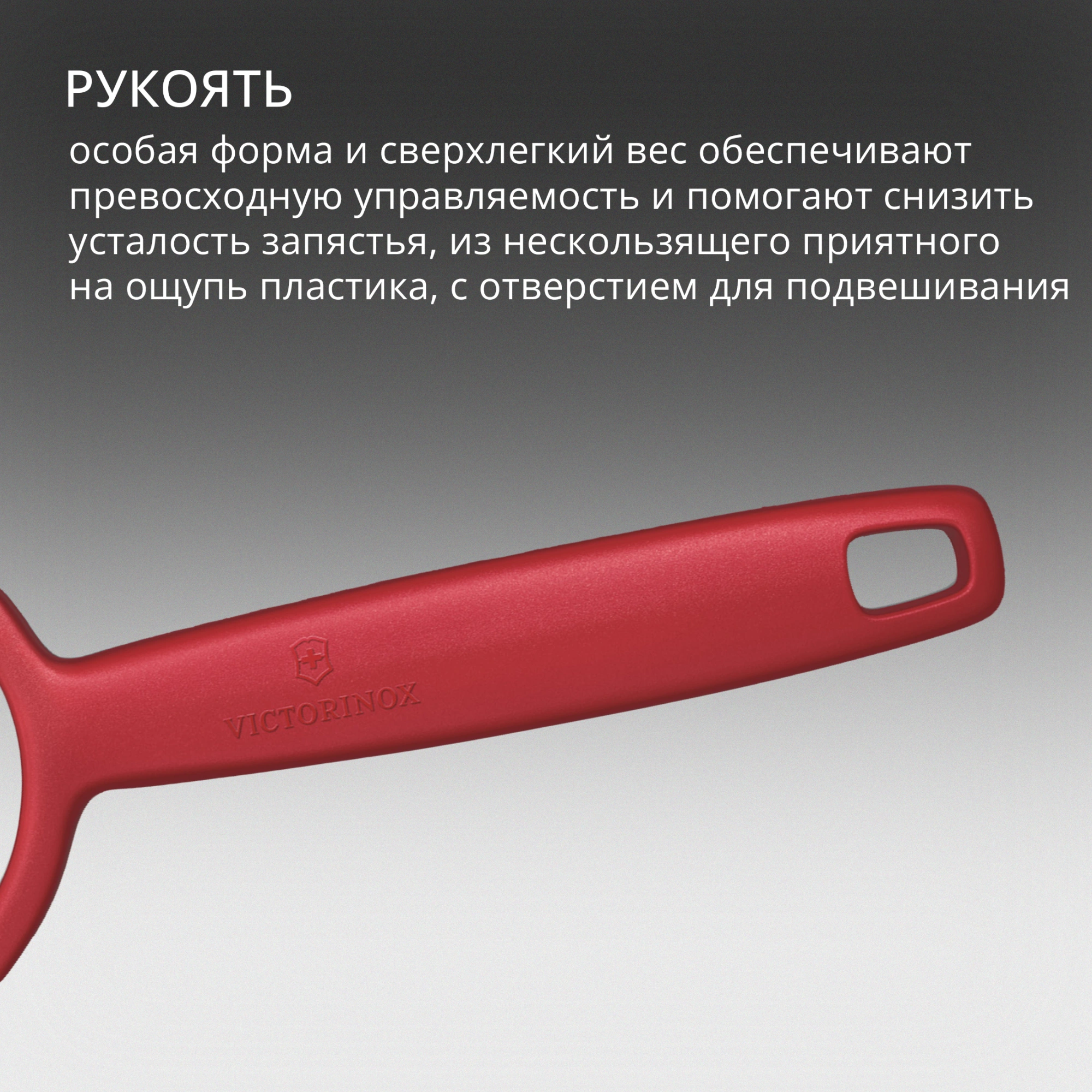 Овощечистка Victorinox Rho красный упак.:европодвес (6.0950.1)
