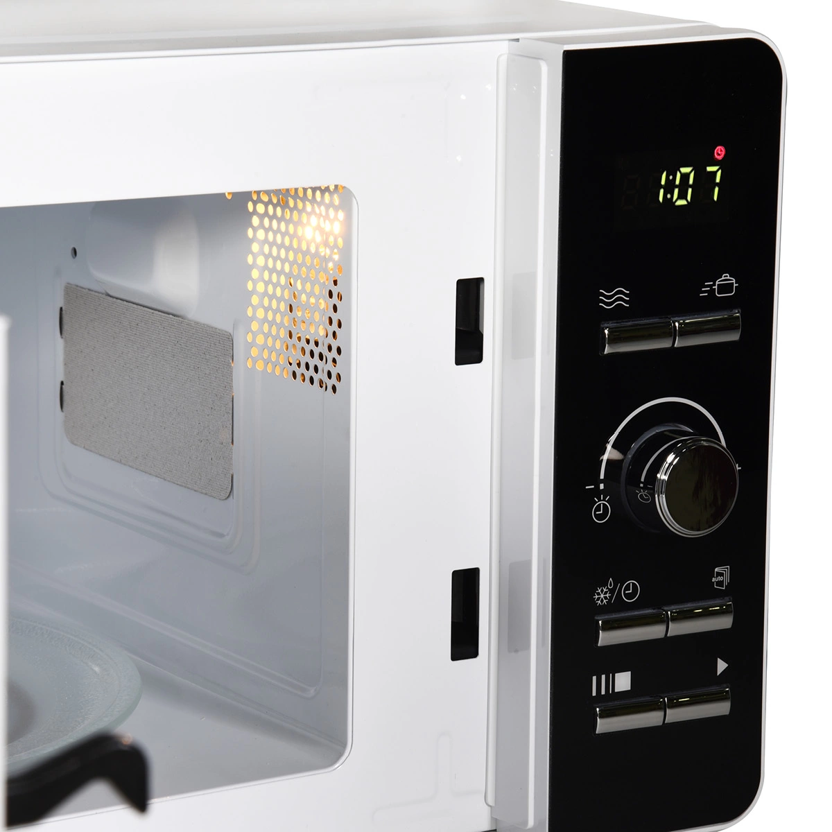 Микроволновая Печь Oursson MD2033/WH 20л. 700Вт белый/черный