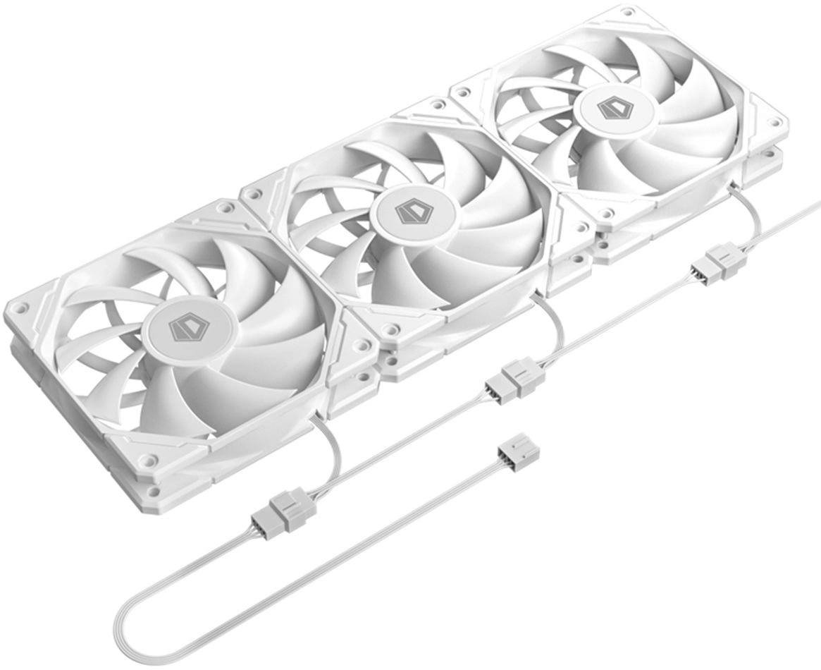 Система водяного охлаждения ID-Cooling FX360 Pro Soc-AM5/AM4/1200/1700/1851 белый 4-pin 14-35.2dB Al+Cu 350W Ret (FX360 PRO WHITE)