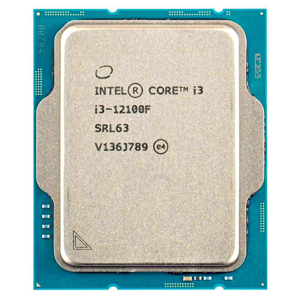 Процессор/ CPU LGA1700 Intel Core i3-12100F (Alder Lake, 4C/8T, 3.3/4.3GHz, 12MB, 58/89W) OEM