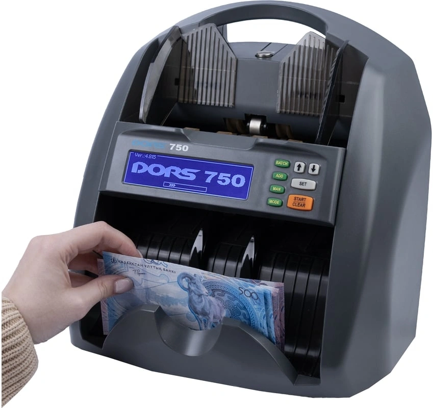 Счетчик банкнот Dors 750 RUS3 мультивалютный SYS-052632