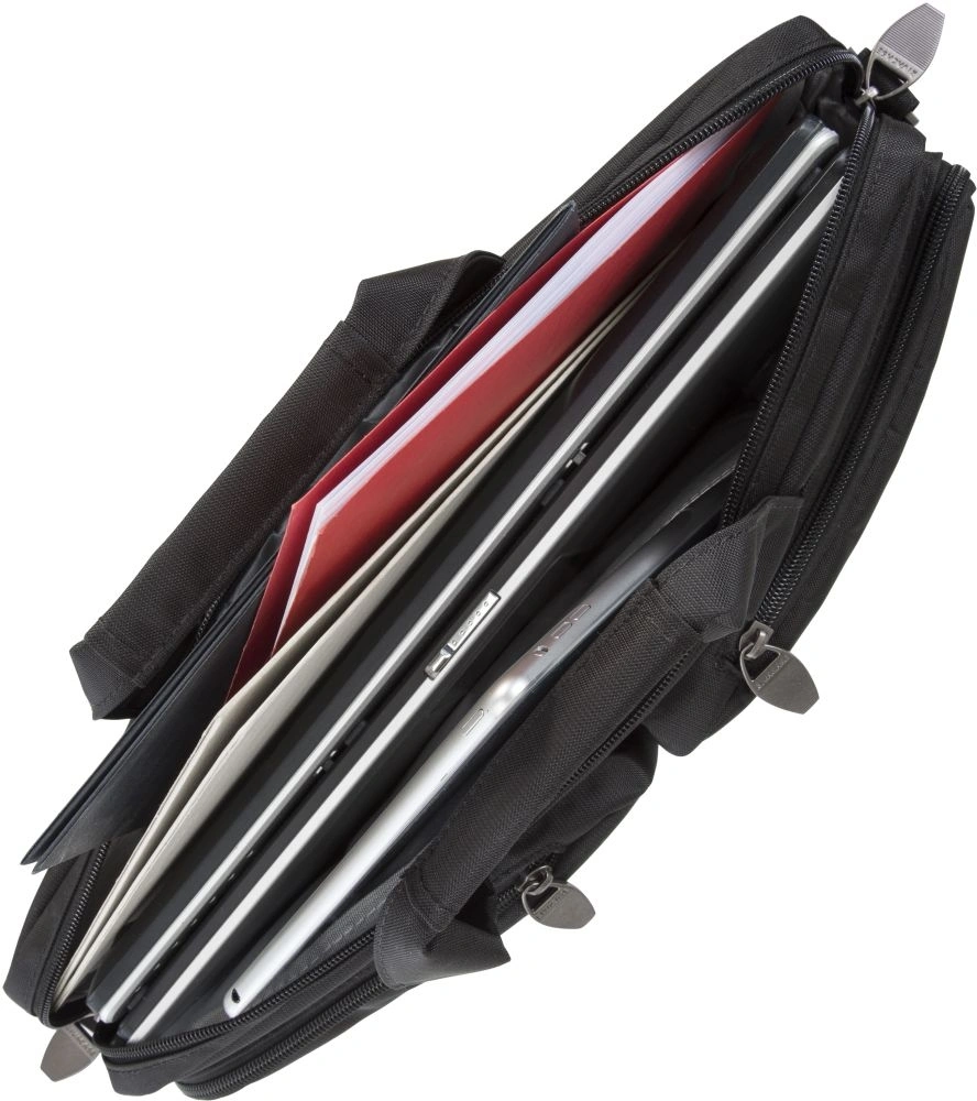Сумка для ноутбука 16" Riva 8530 черный полиэстер (8530 BLACK)