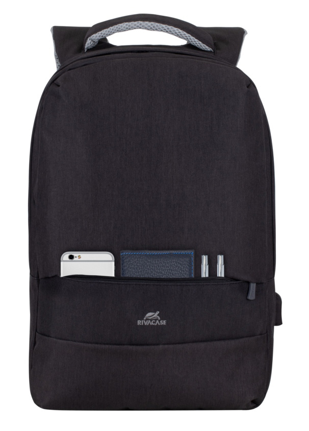 Рюкзак для ноутбука 15.6" Riva 7562 черный полиэстер (7562 BLACK)