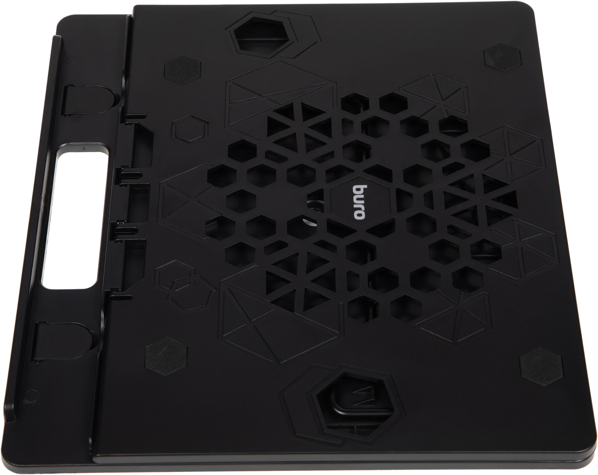 Подставка для ноутбука Buro BU-LS130 15.6" 280x250x15мм 520г металл/пластик черный