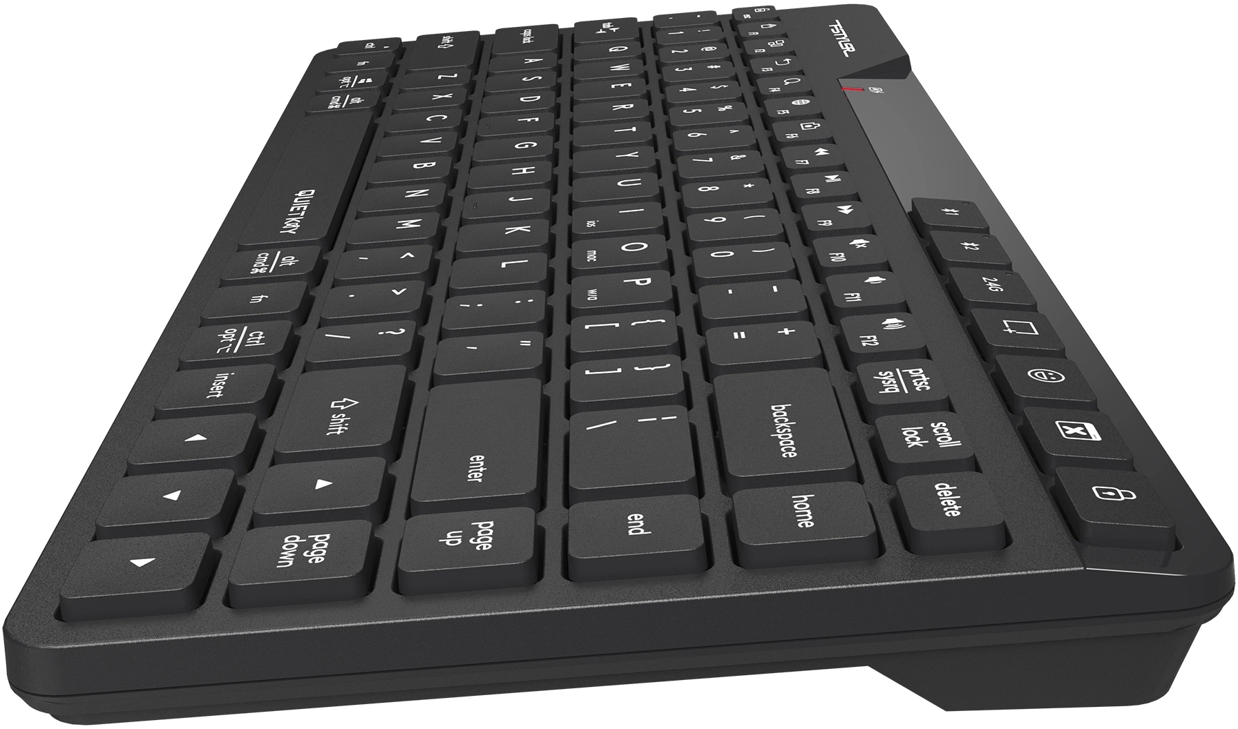 Клавиатура A4Tech FBK26C AS черный USB беспроводная BT/Radio slim Multimedia