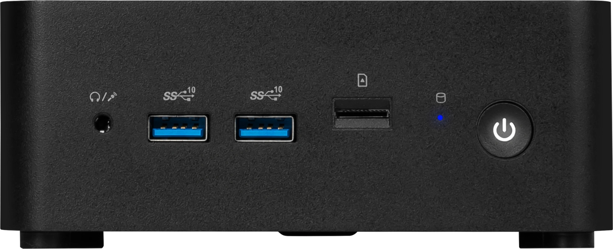 Неттоп MSI Cubi NUC 1M-043XRU Core 7 150U (1.8) 16Gb SSD512Gb Graphics CR без ОС 2xGbitEth WiFi BT 120W черный (9S6-B0B111-408)