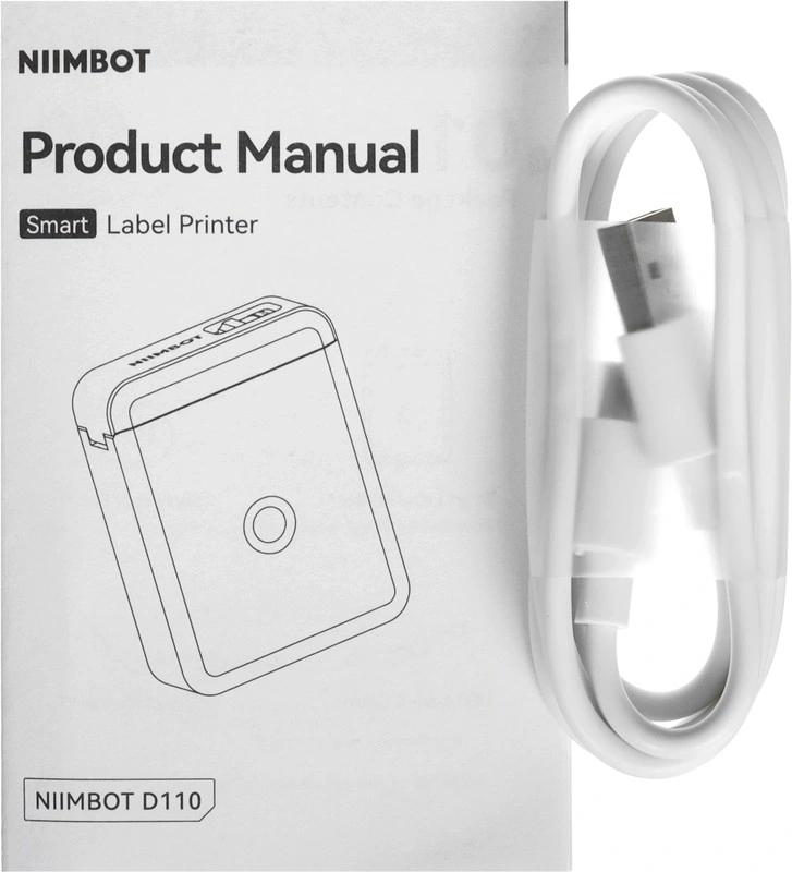 Термопринтер Niimbot D110 M (1746733) 203dpi 40мм/с/USB/BT для печ.этик. белый