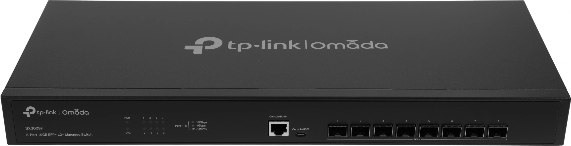 Коммутатор TP-Link SX3008F (L2+) 8SFP+ управляемый