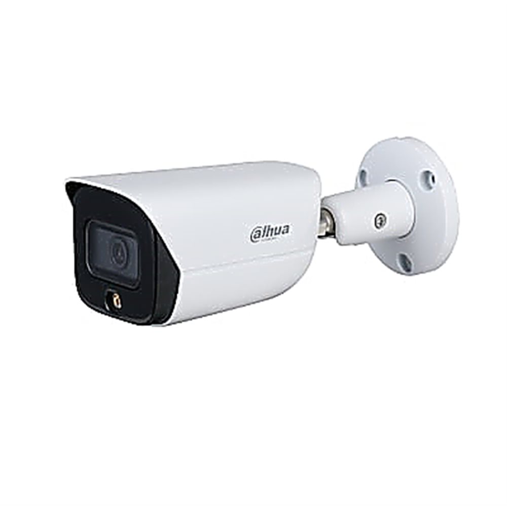 DH-IPC-HFW3449EP-AS-LED-0280B - Уличная цилиндрическая IP-видеокамера Full-color с ИИ, 4Мп; 1/2.7” CMOS; объектив 2.8мм; WDR(120дБ); чувствительность 0.003лк@F1.0