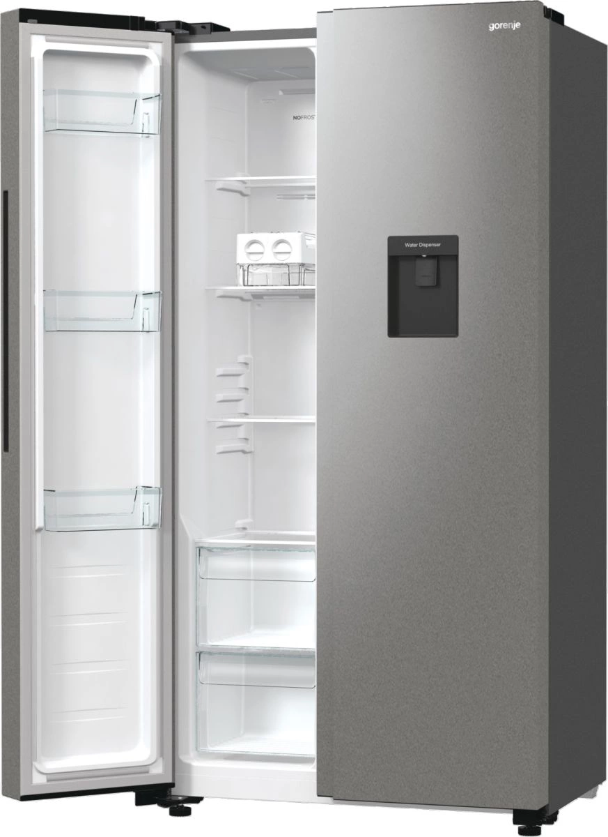 Холодильник Gorenje NRR9185EAXLWD 2-хкамерн. серебристый мат. инвертер
