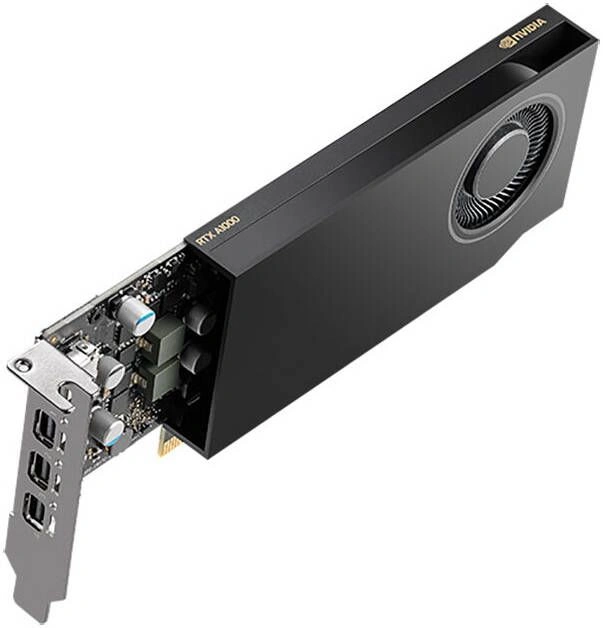 Видеокарта PNY PCI-E 4.0 A1000 NVIDIA A1000 8Gb 128bit GDDR6 1065/10000 mDPx4 HDCP oem low profile
