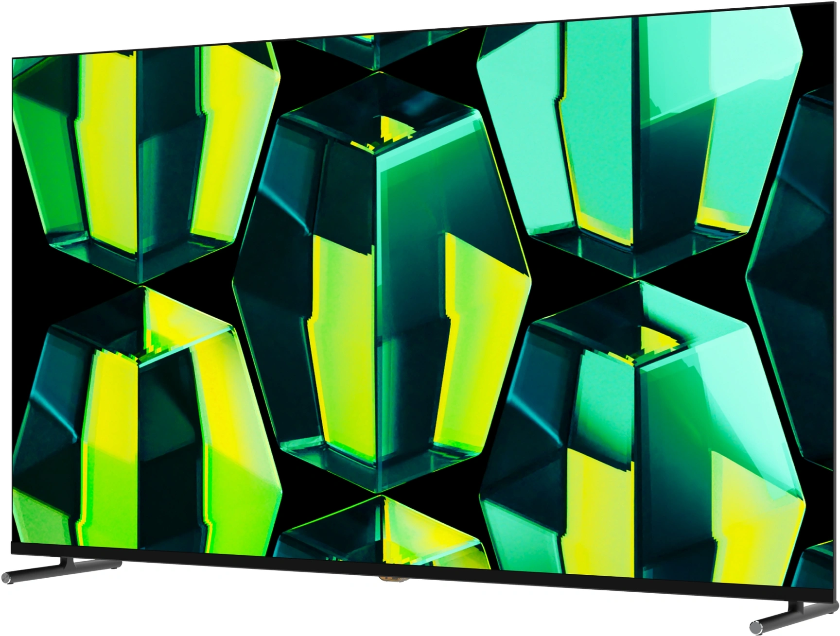 Телевизор LED Sber 50" SDX-50U4124 Салют ТВ Frameless черный 4K Ultra HD 60Hz DVB-T DVB-T2 DVB-C DVB-S DVB-S2 USB WiFi Smart TV