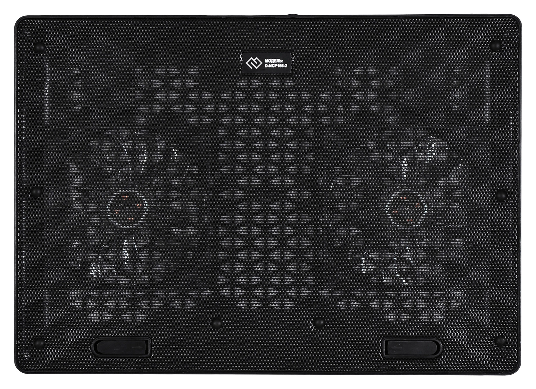 Подставка для ноутбука Digma D-NCP156-2 15.6"360x260x27мм 2xUSB 2x 120ммFAN 650г черный