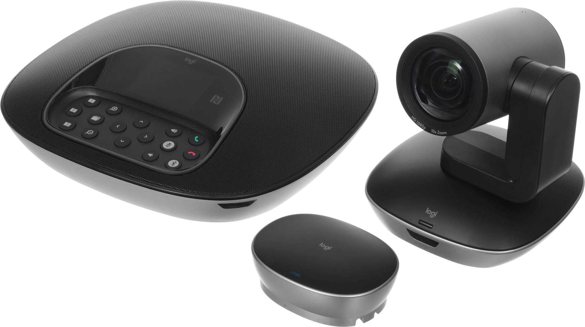Камера Web Logitech Conference Cam Group черный 2Mpix (1920x1080) USB2.0 с микрофоном (960-001058)