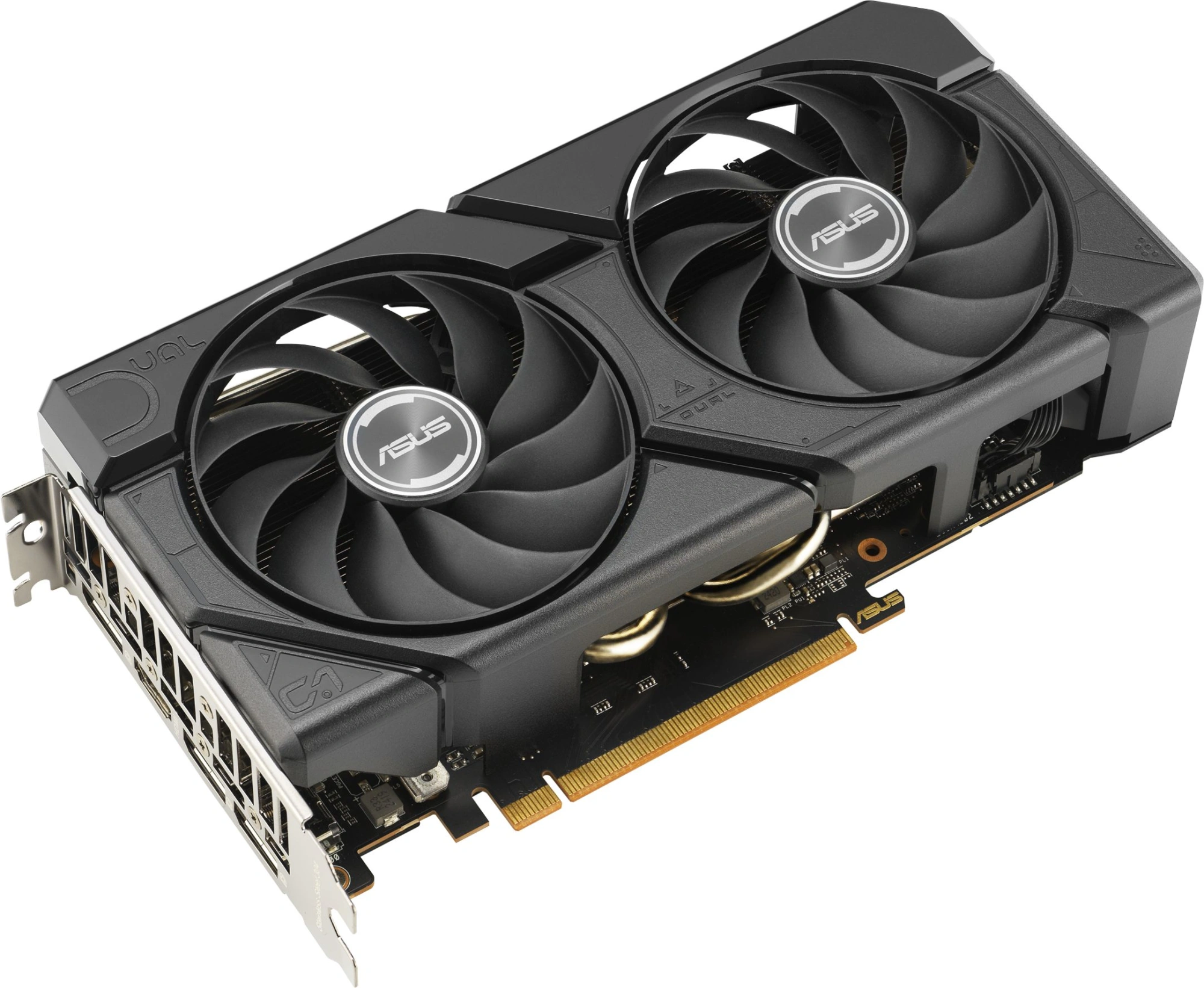 Видеокарта Asus PCI-E 4.0 DUAL-RX7600-O8G-EVO AMD Radeon RX 7600 8Gb 128bit GDDR6 2280/18000 HDMIx1 DPx3 HDCP Ret