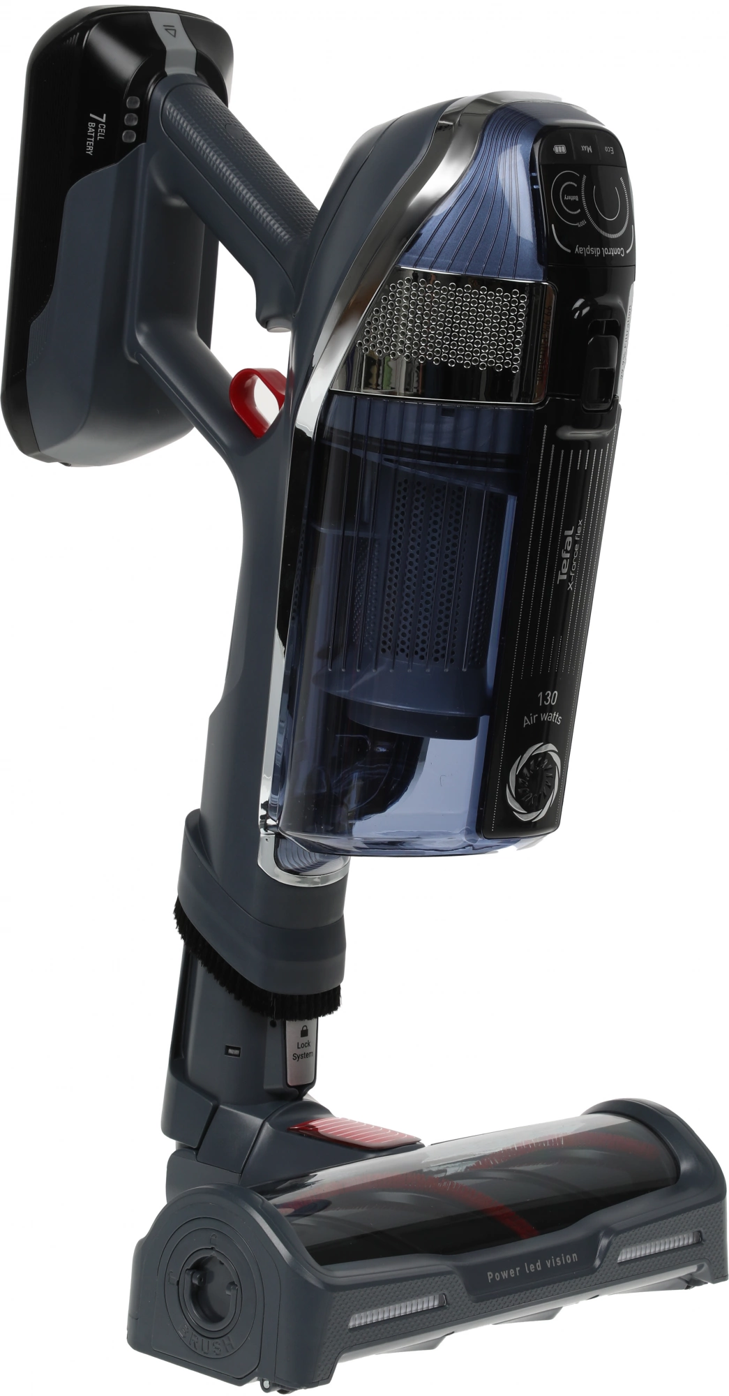 Пылесос ручной Tefal X-Force Flex 11.60 Aqua TY9890WO синий/серый