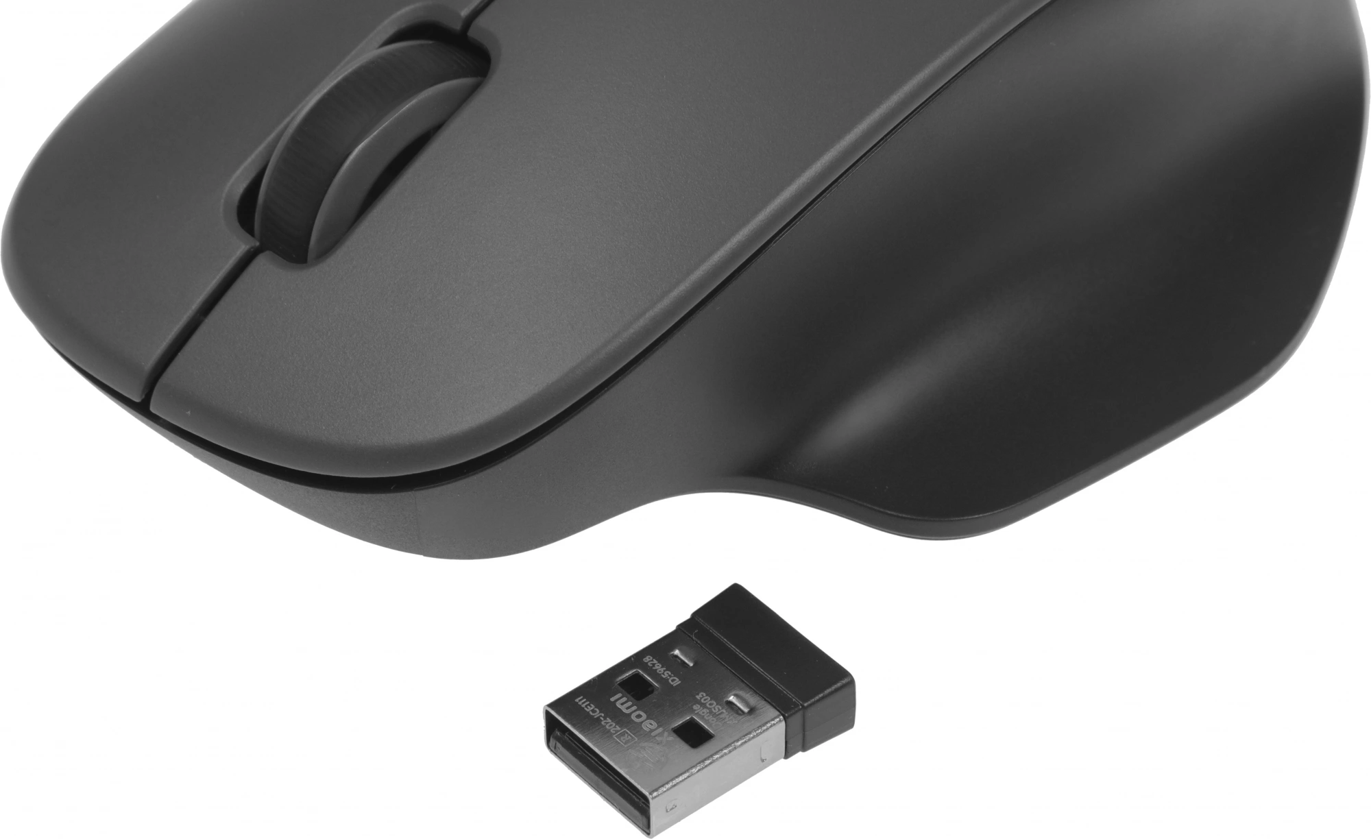 Мышь Xiaomi Comfort Edition черный оптическая 1200dpi silent беспров. USB 2but (BHR9359GL)