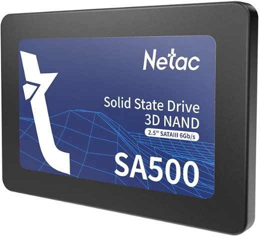 Накопитель SSD Netac SATA-III 120GB NT01SA500-120-S3X SA500 2.5"