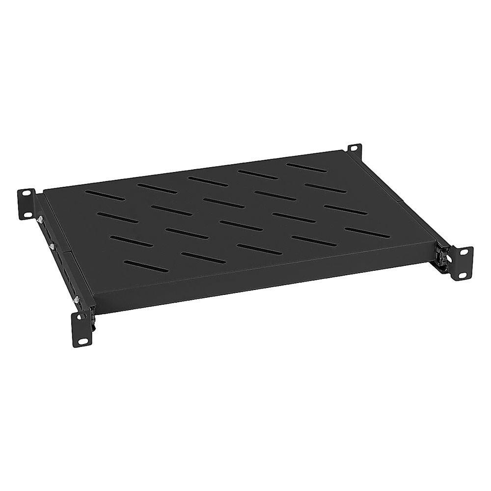 Cabeus JE05-600-BK - Полка 19" выдвижная для шкафов и стоек глубиной 600 мм, цвет черный (RAL 9004)