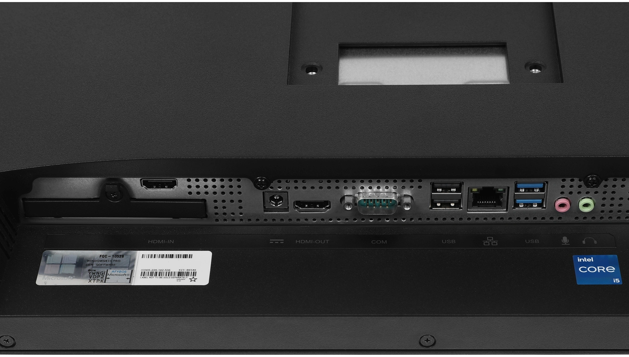 Моноблок IRU Tactio 24ID 24.5" Full HD i3 1215U (1.2) 8Gb SSD256Gb UHDG Windows 11 Pro 64 GbitEth WiFi BT 90W Cam черный 1920x1080