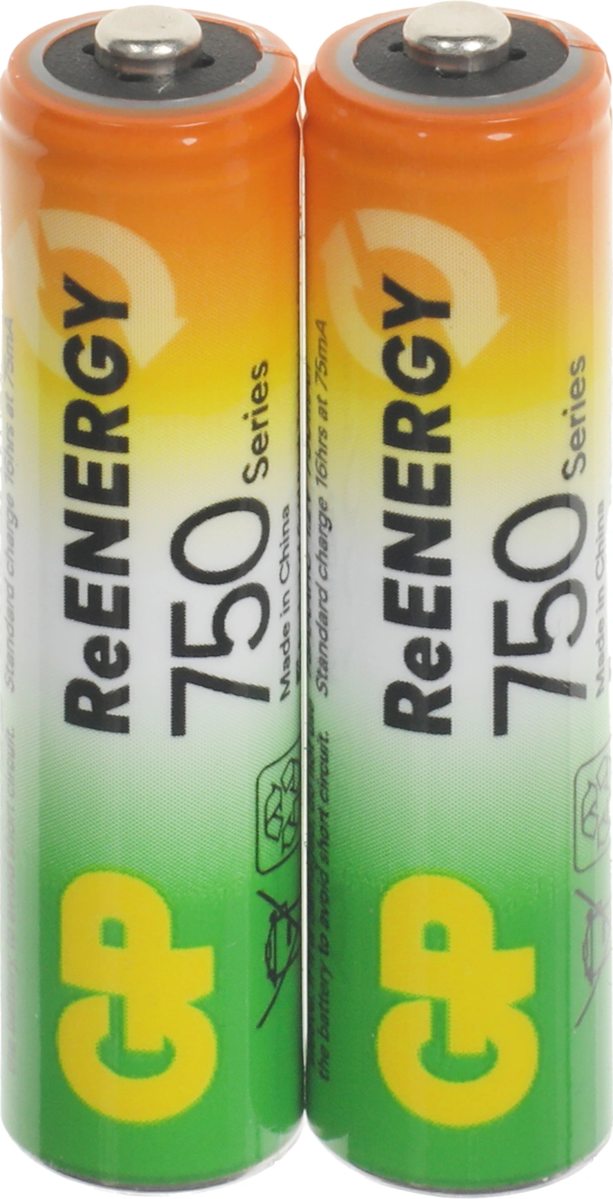 Аккумулятор GP 75AAAHCRGY-2CRCB2 AAA NiMH 750mAh (2шт)