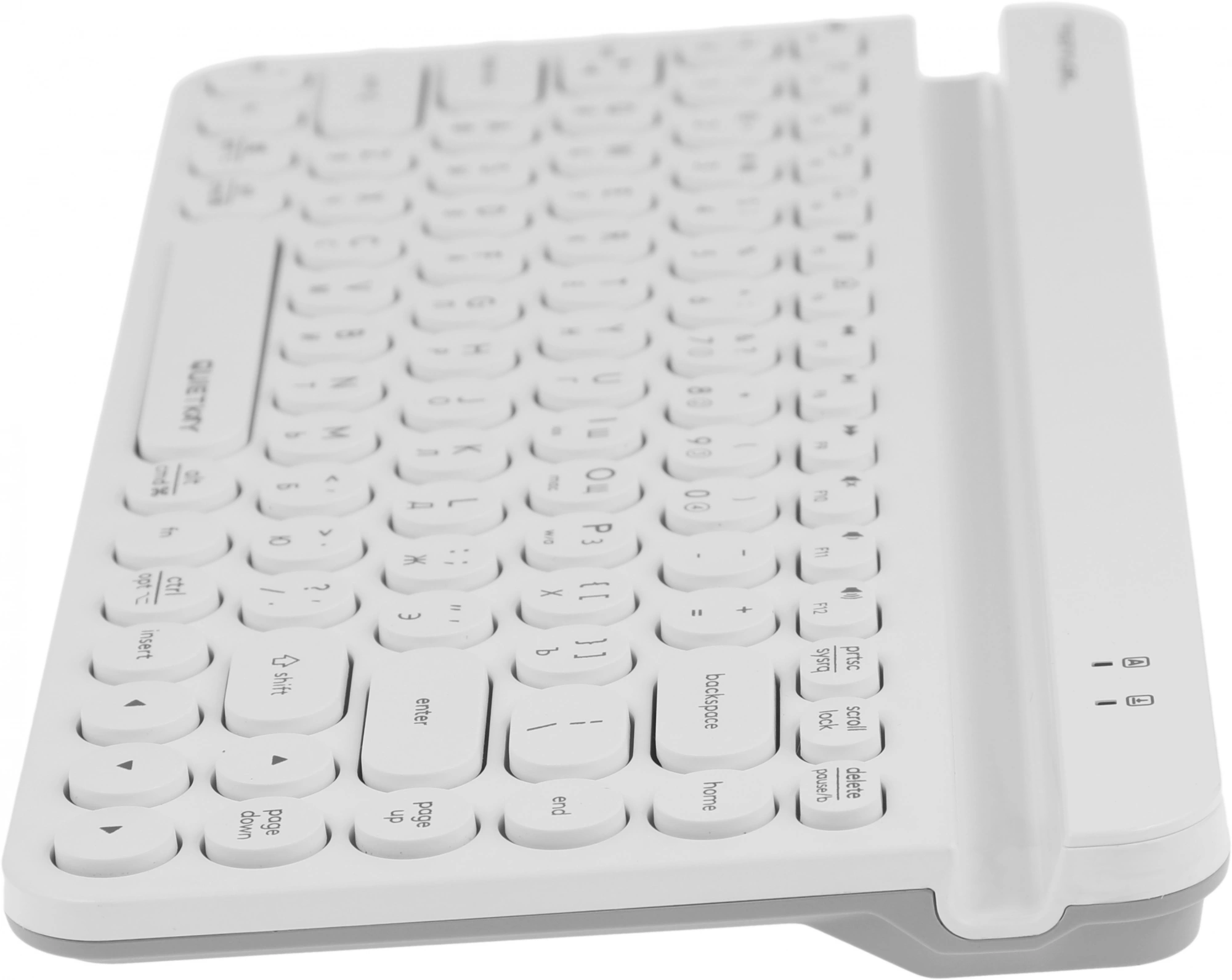 Клавиатура A4Tech FBK30 белый USB беспроводная BT/Radio slim Multimedia (FBK30 WHITE)