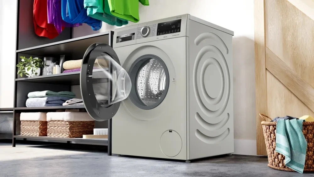 Стиральная машина Bosch Serie 4 WGA2440XME пан.англ. класс: A+++ загр.фронтальная макс.:9кг серебристый инвертор