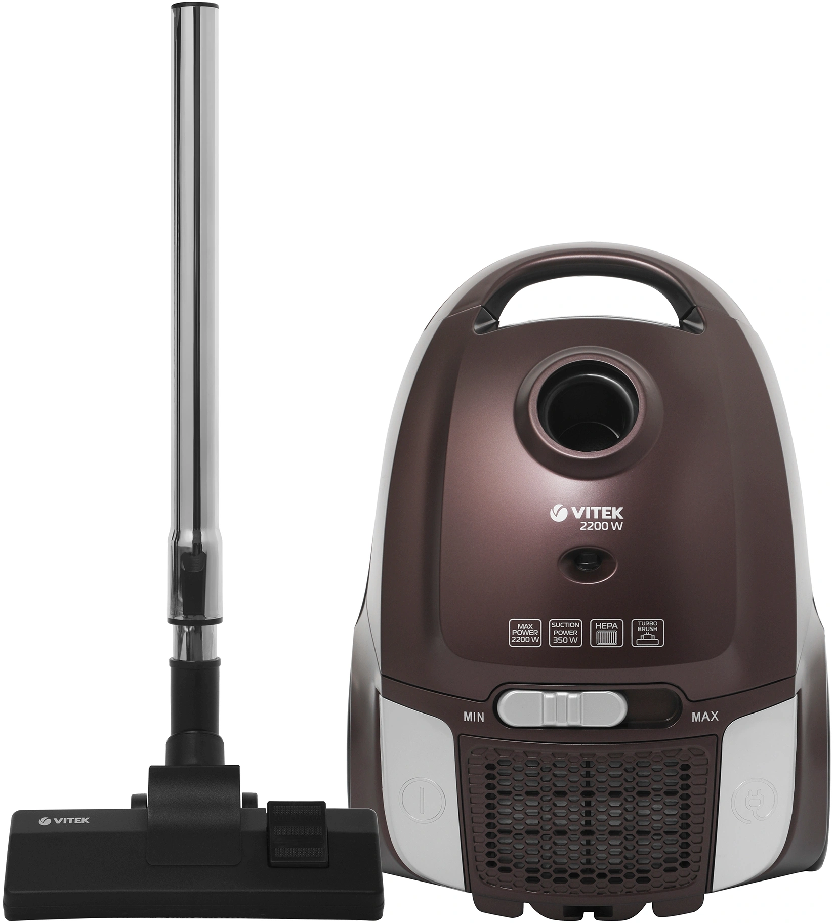 Пылесос Vitek VT-8138 2200Вт коричневый/черный