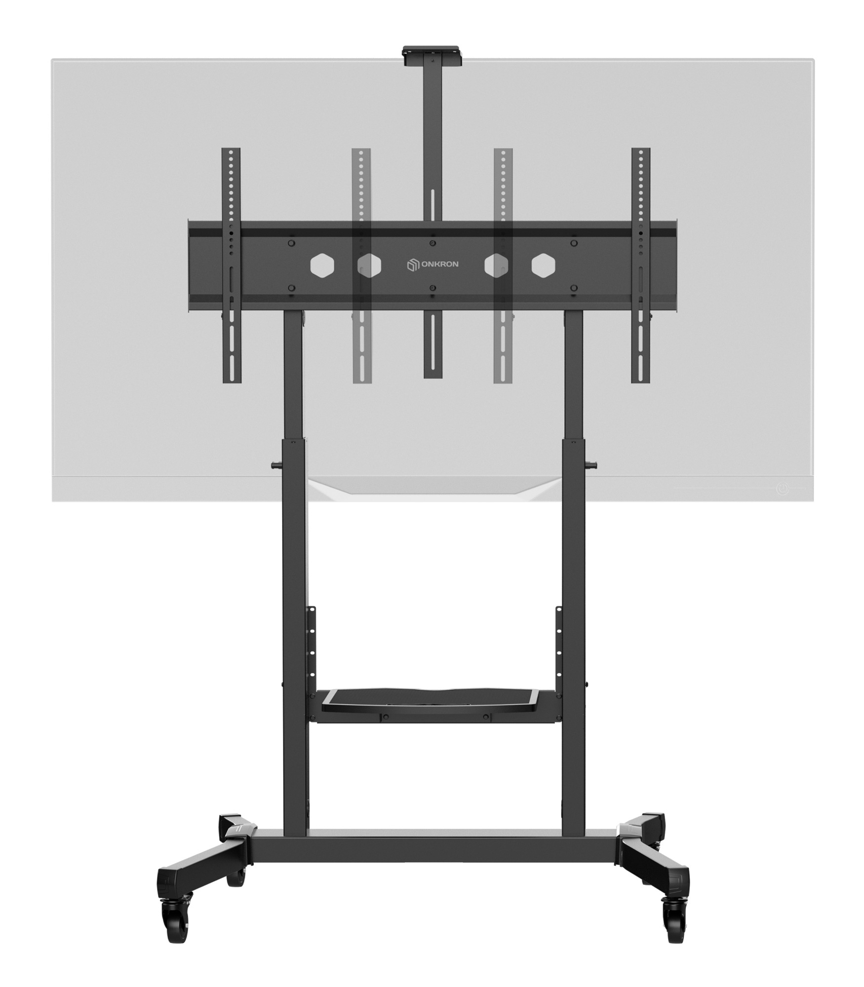 Стойка для телевизора Onkron TS1991 черный 50"-100" макс.130кг напольный наклон