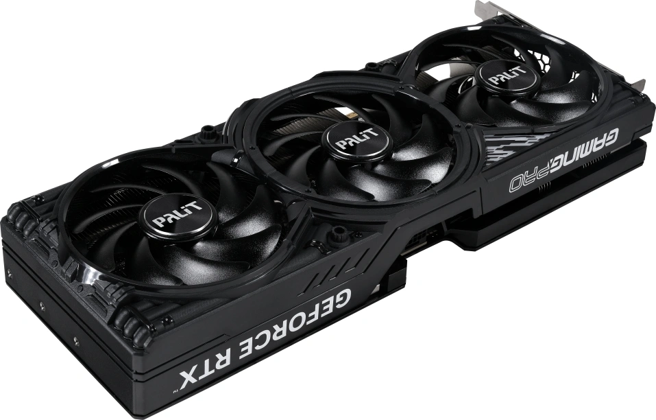 Видеокарта Palit PCI-E 5.0 PA-RTX5070Ti GAMINGPRO-S OC NVIDIA GeForce RTX 5070TI 16Gb 256bit GDDR7 2295/28000 HDMIx1 DPx3 HDCP Ret