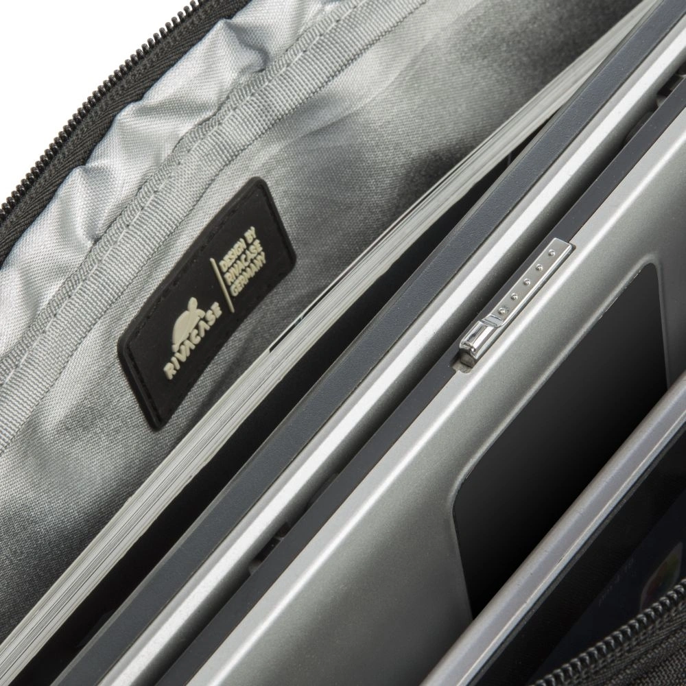 Сумка для ноутбука 16" Riva 8530 черный полиэстер (8530 BLACK)