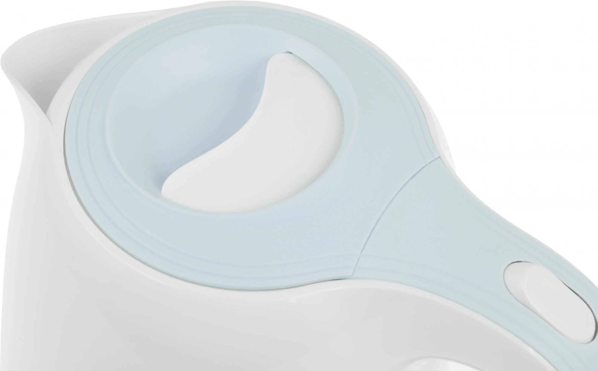 Чайник электрический Blackton Bt KT1703P 1.7л. 2200Вт белый/голубой корпус: пластик (86185603)