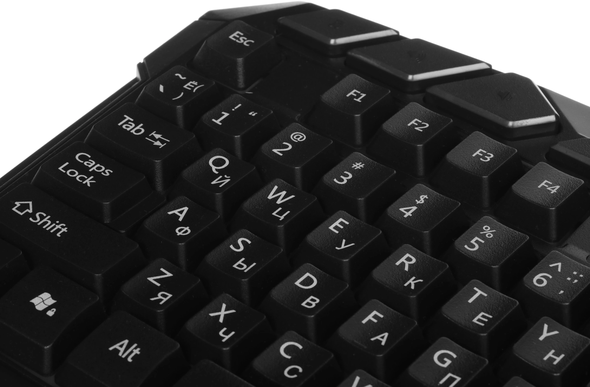 Клавиатура Оклик 700G Dynasty черный USB Multimedia for gamer LED