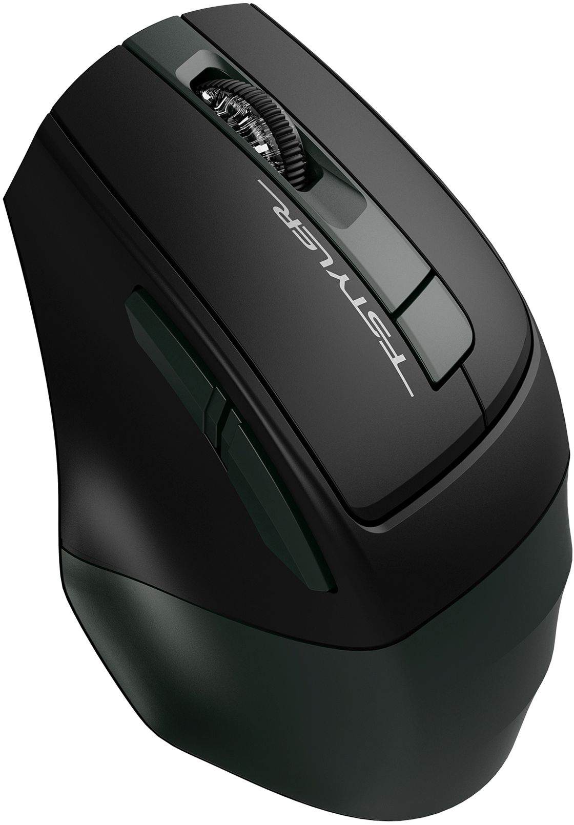 Мышь A4Tech Fstyler FB35S темно-зеленый/черный оптическая 2000dpi беспров. BT/Radio USB для ноутбука 5but (FB35S USB MIDNIGHT GREEN)