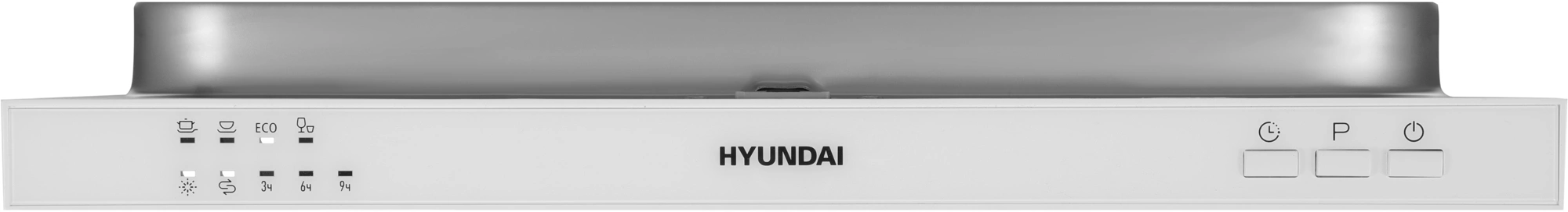 Посудомоечная машина встраив. Hyundai HBD 440P 2100Вт узкая серебристый