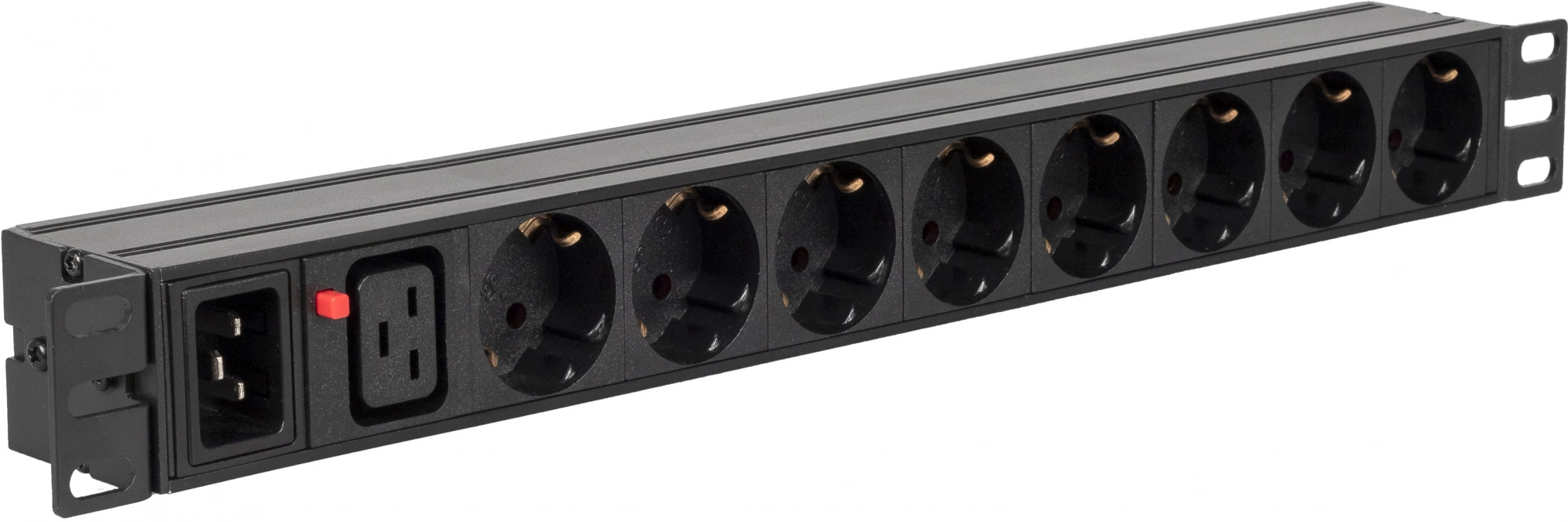 Блок распределения питания Powercom PDU-16A-type 2 PDU-16AV10-8S-C9-C2