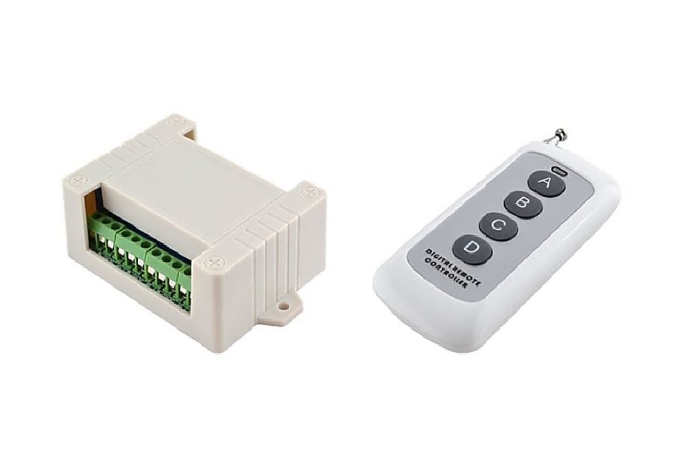 ZKTeco JD-4K-RC Remote Control - 4х кнопочный беспроводной пульт управления турникетом